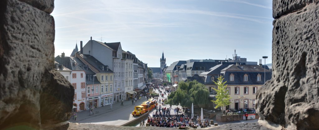 Trier - View south from Black Gate